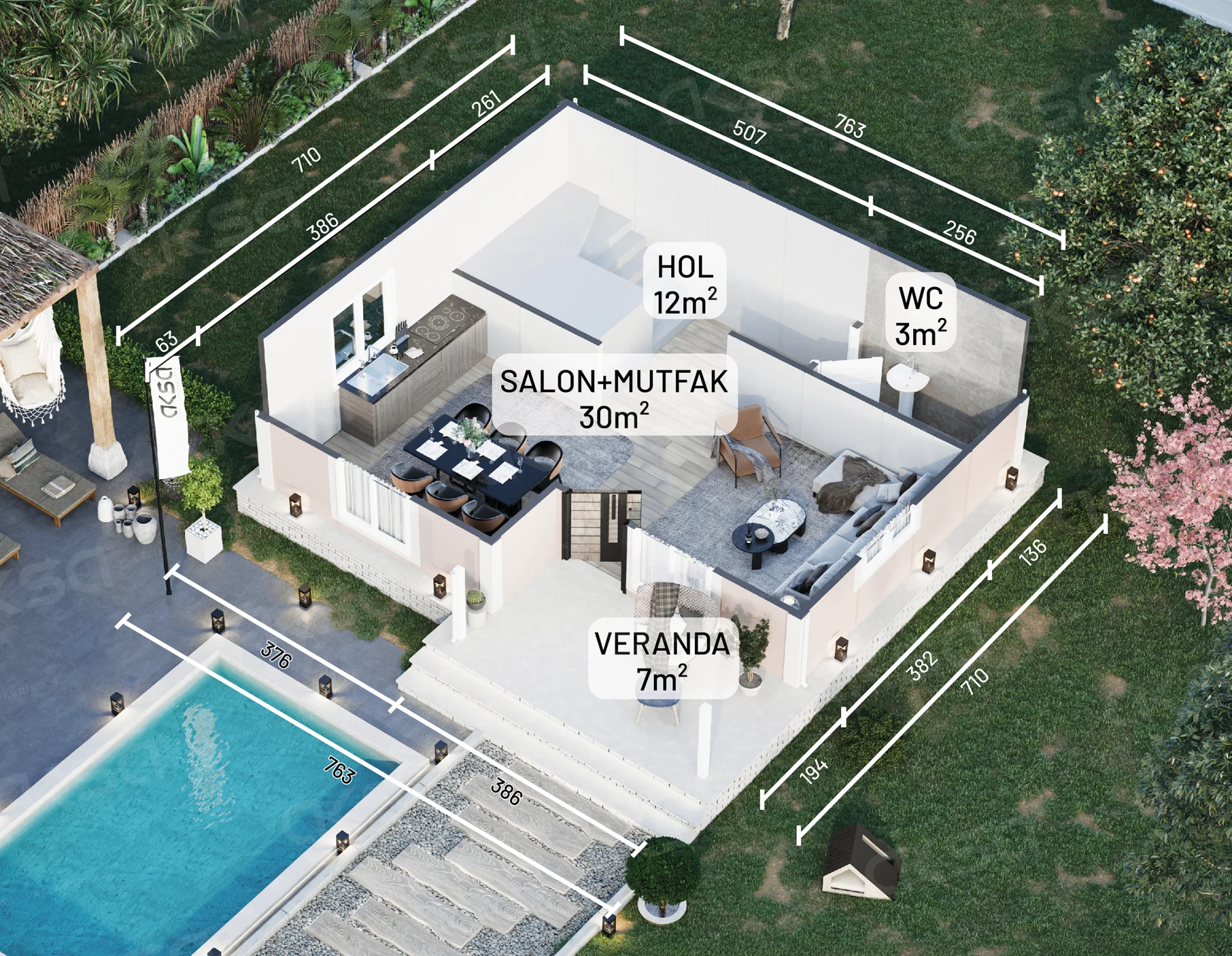 AK 601 100 M² Zemin Kat AK 601 100 M² Zemin Kat